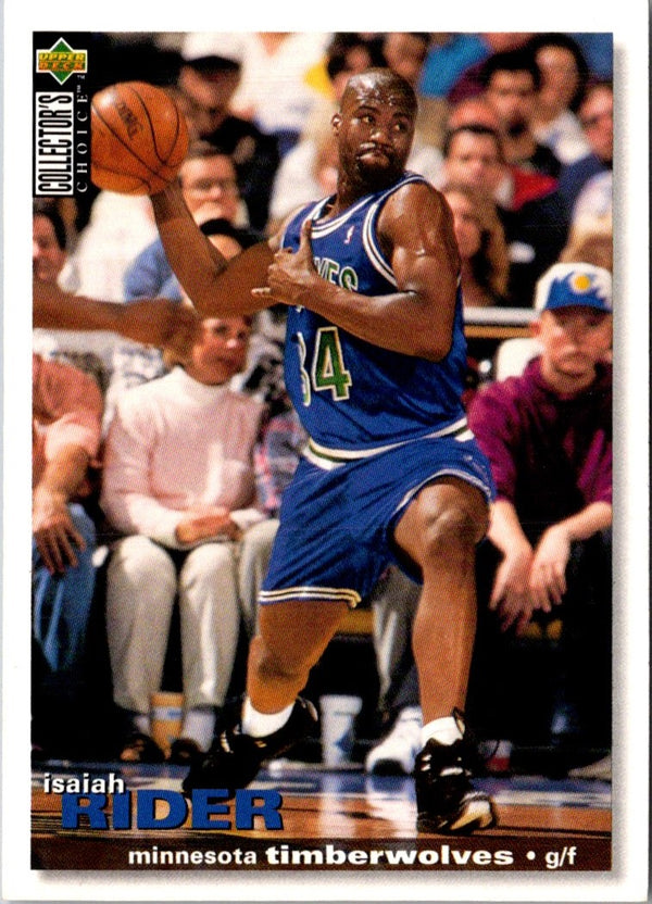 1995 Collector's Choice Isaiah Rider #94