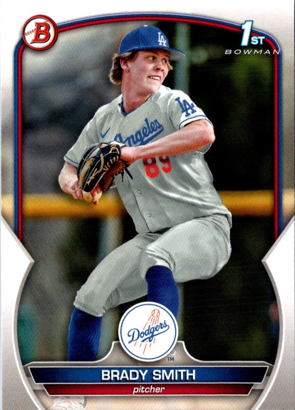 2023 Bowman Draft Brady Smith #BD-109 Rookie