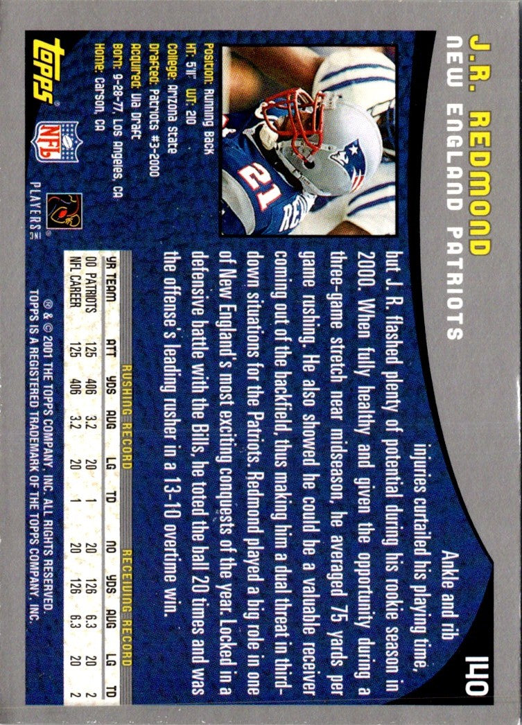 2001 Topps J.R. Redmond