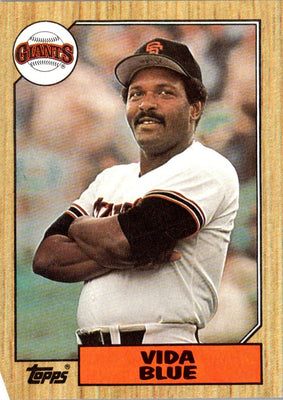 1987 Topps Vida Blue #260