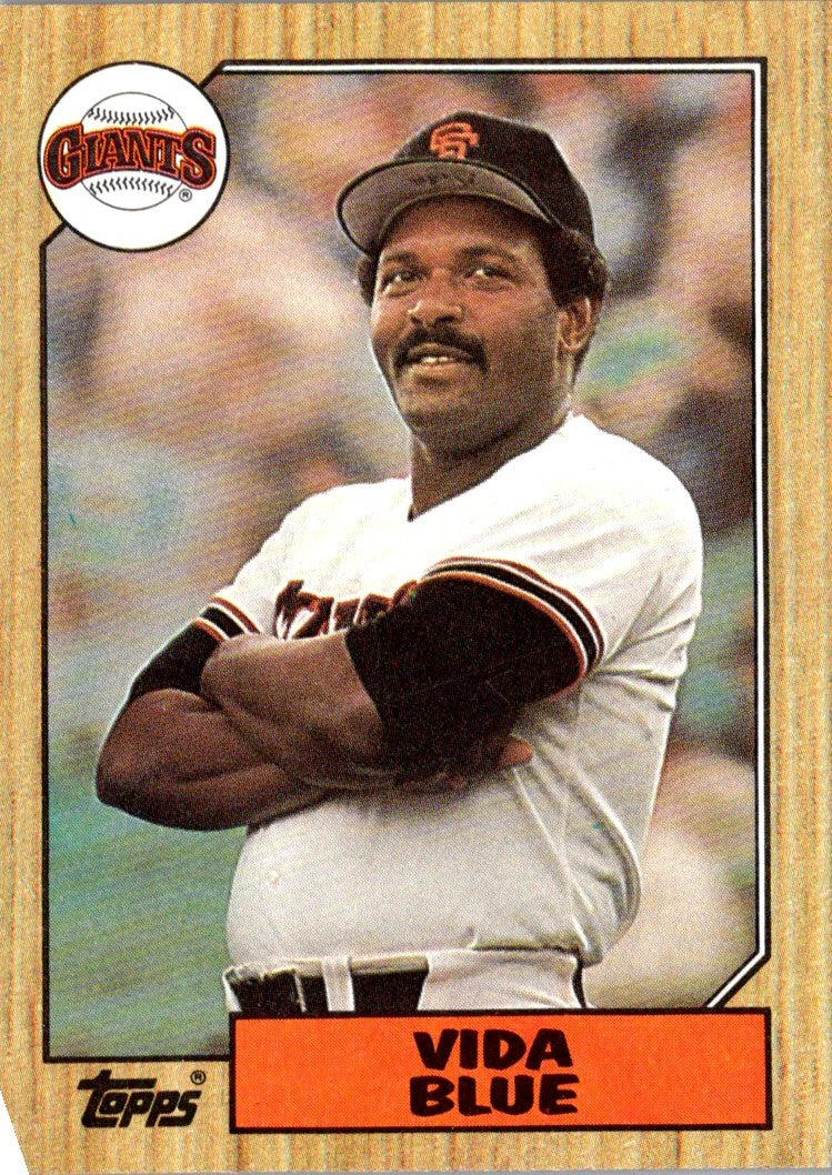 1987 Topps Vida Blue