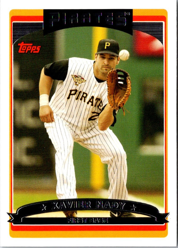 2006 Topps Updates & Highlights Xavier Nady #UH66