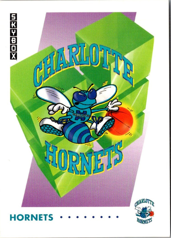 1991 SkyBox Charlotte Hornets Logo #353