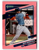 2021 Donruss Holo Orange Whit Merrifield #85