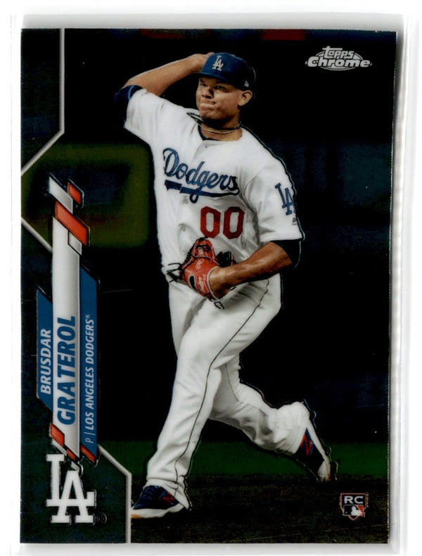 2020 Topps Chrome Brusdar Graterol #91 Rookie