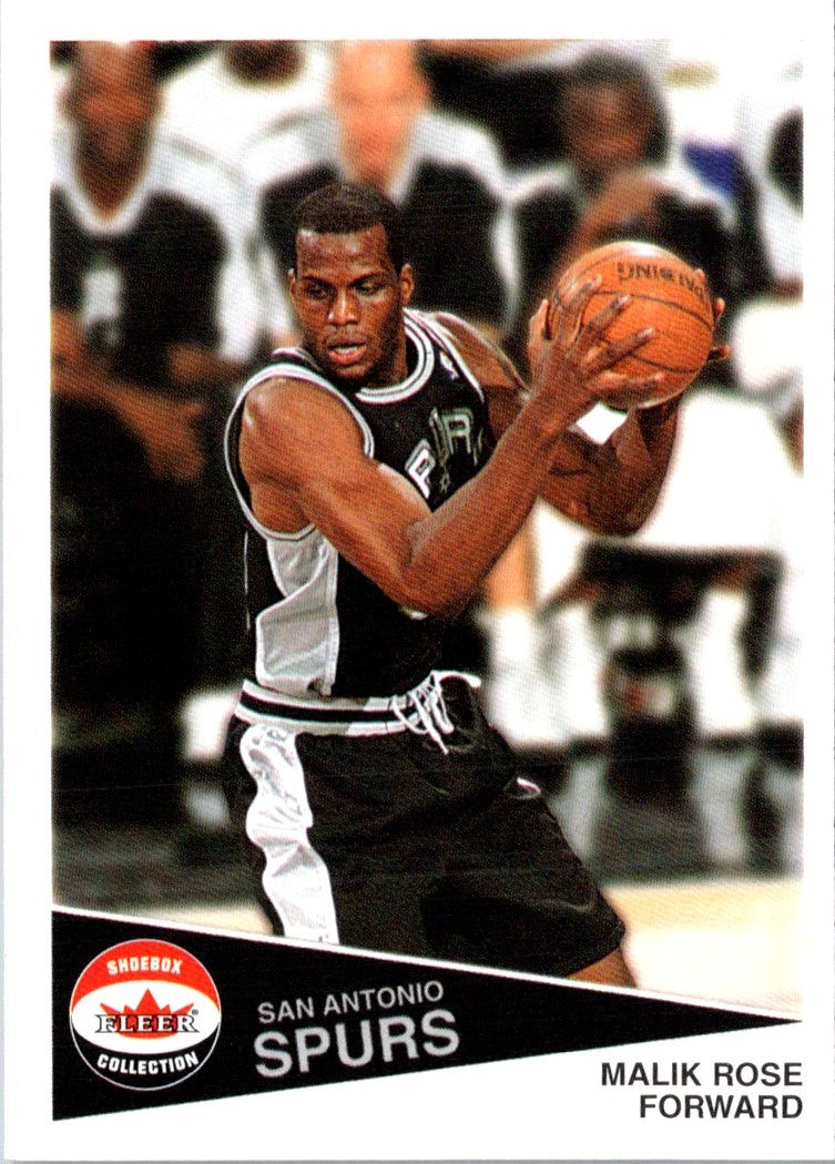 2001 Fleer Shoebox Malik Rose