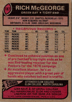 1977 Topps Rich McGeorge #187