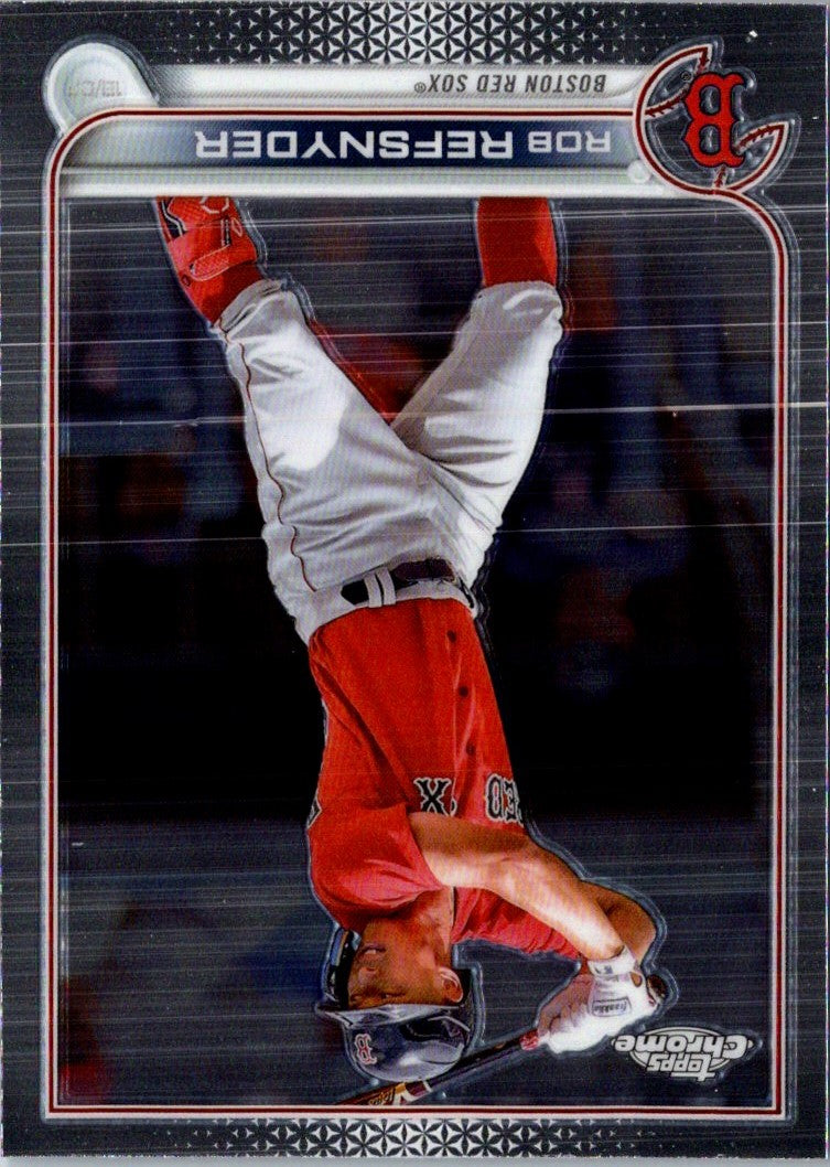 2022 Topps Chrome Update Rob Refsnyder