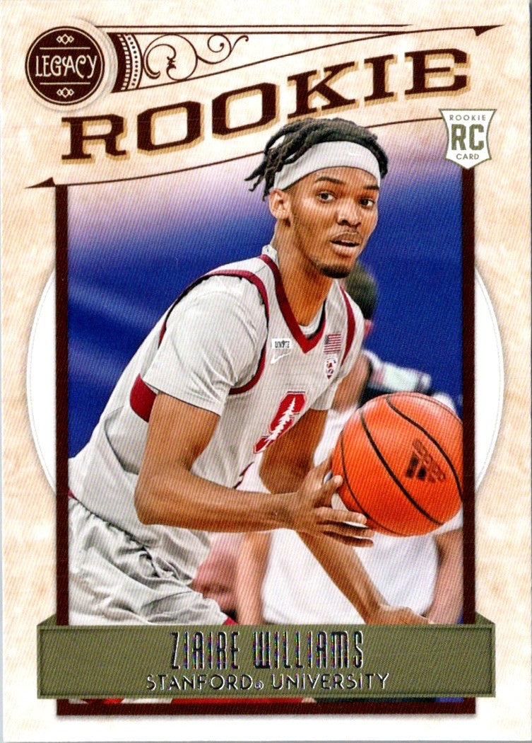 2021 Panini Chronicles Draft Picks Ziaire Williams