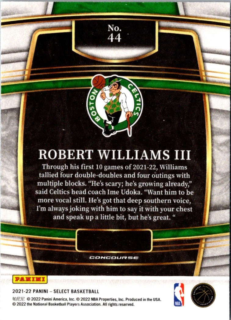 2021 Panini Select Robert Williams III