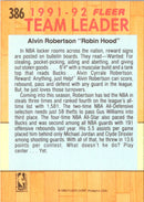 1991 Fleer Alvin Robertson