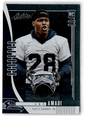 2019 Panini Absolute Ugo Amadi #189 Rookie