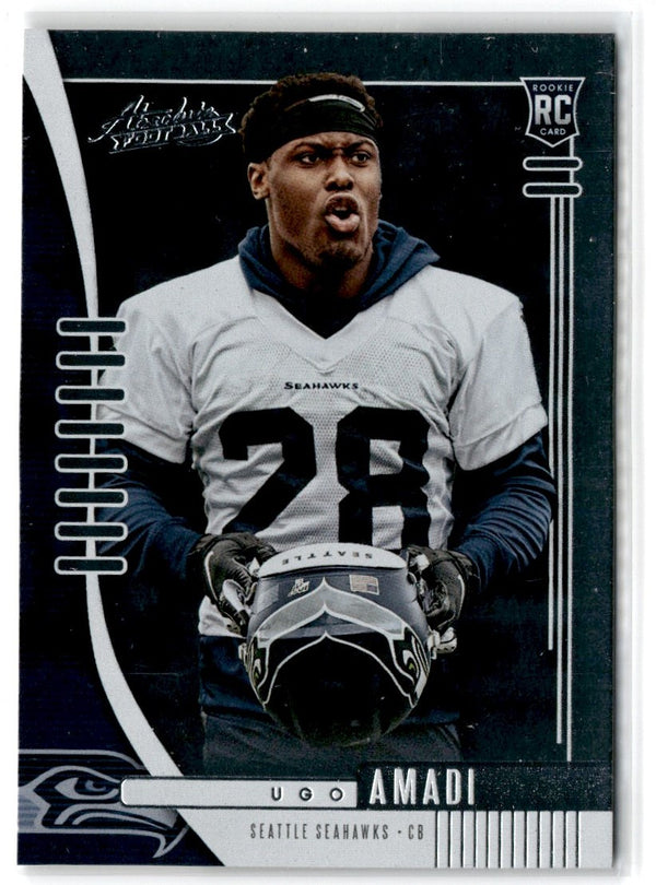 2019 Panini Absolute Ugo Amadi #189 Rookie