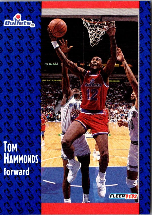1991 Fleer Tom Hammonds #368