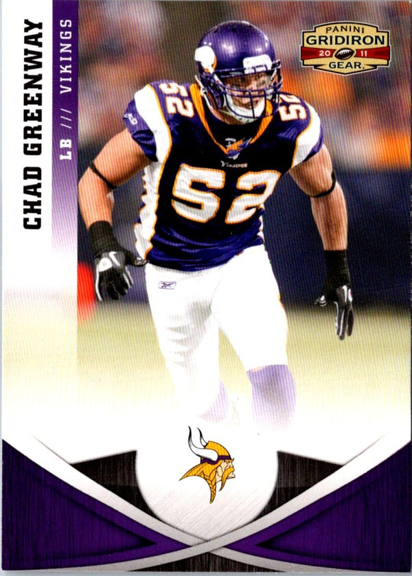 2011 Panini Gridiron Gear Chad Greenway #104