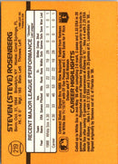 1989 Donruss Steve Rosenberg