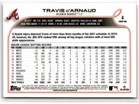 2022 Topps 1st Edition Travis d'Arnaud #4