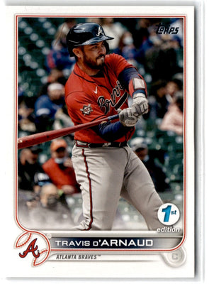 2022 Topps 1st Edition Travis d'Arnaud #4