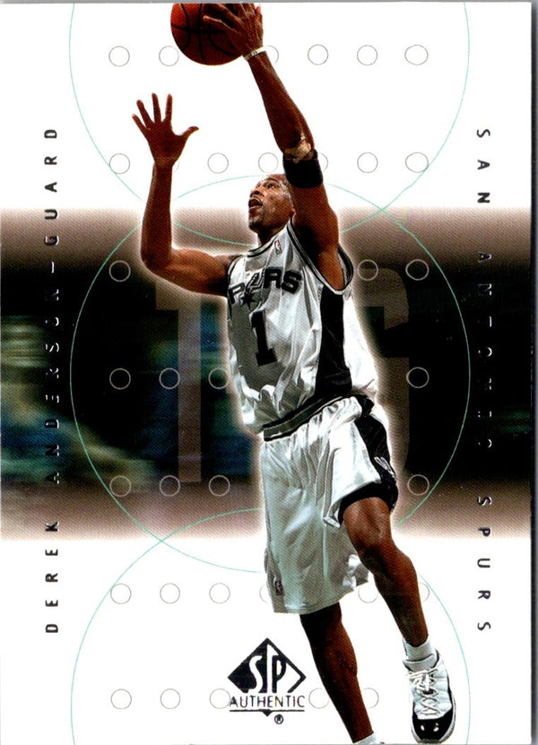 2001 Upper Deck Hardcourt Derek Anderson #75