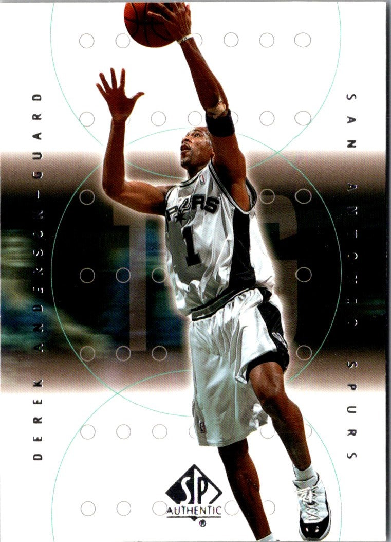 2001 Upper Deck Hardcourt Derek Anderson