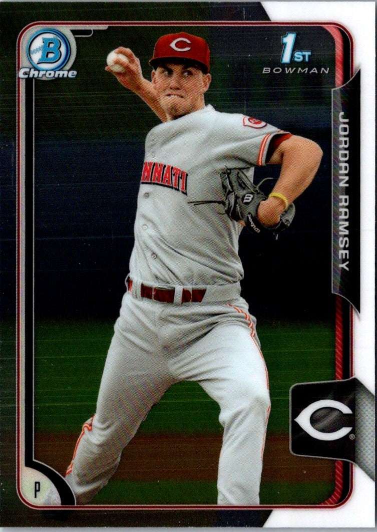 2015 Bowman Draft Picks & Prospects Chrome Jordan Ramsey