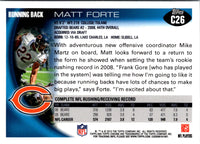 2010 Topps Chrome Matt Forte #C26
