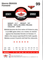 2001 Fleer Shoebox Hanno Mottola #99