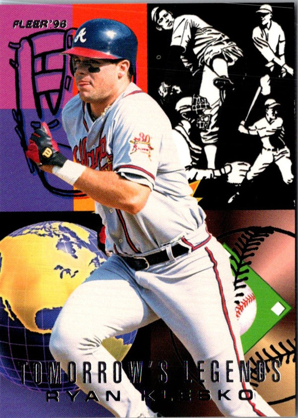 1996 Fleer Tomorrow's Legends Ryan Klesko #7