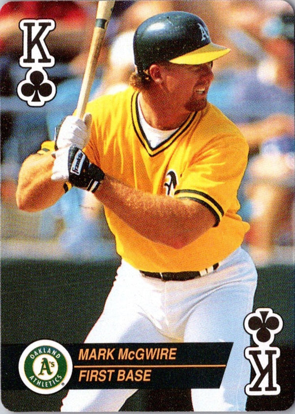 1993 Bicycle Aces Mark McGwire #KC