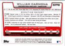 2012 Bowman Draft Picks & Prospects Chrome William Carmona