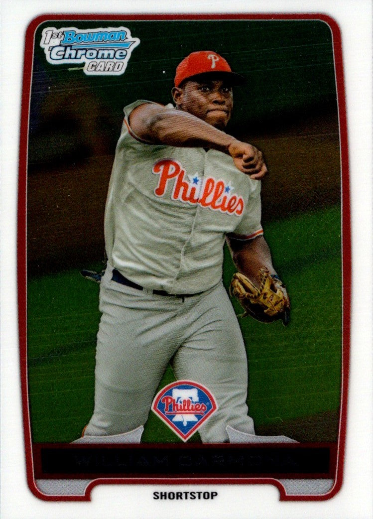 2012 Bowman Draft Picks & Prospects Chrome William Carmona