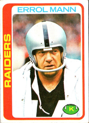 1978 Topps Errol Mann #210