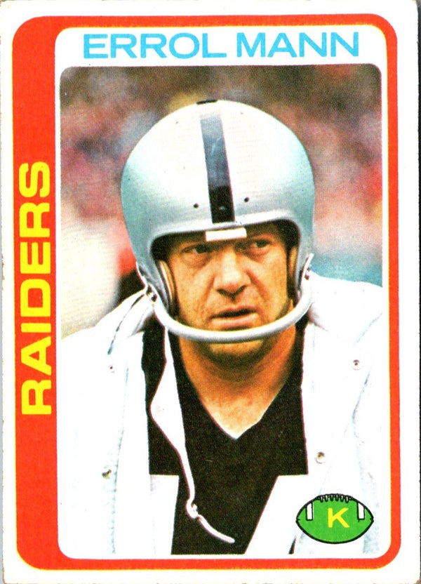 1978 Topps Errol Mann #210