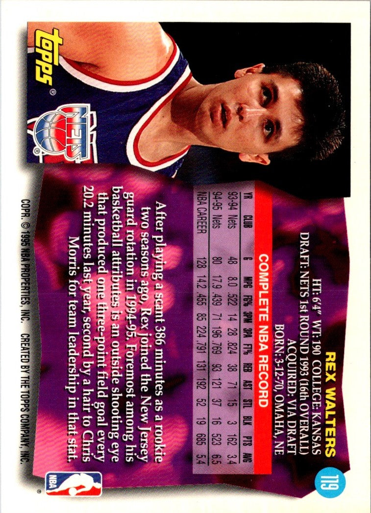 1996 Finest Rex Walters