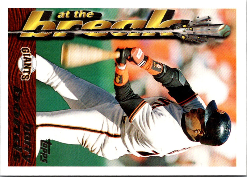 1995 Topps Traded & Rookies Barry Bonds #3