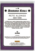 2021 Donruss Optic Carolina Blue & White Pete Alonso #19