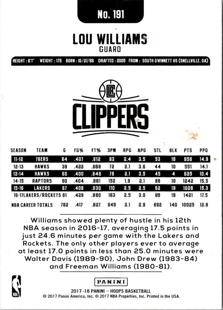 2017 Hoops Lou Williams