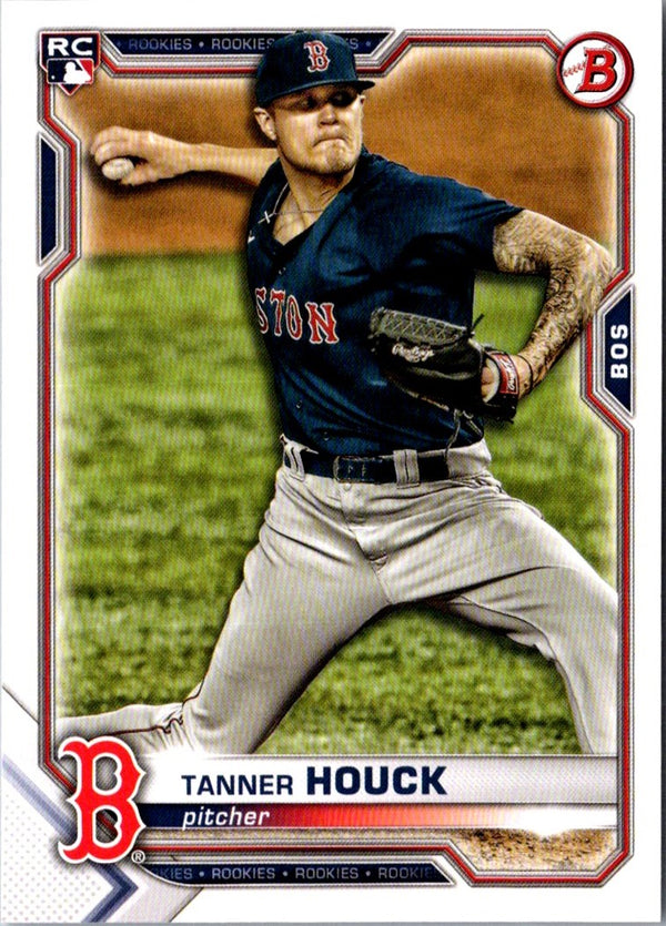 2021 Bowman Tanner Houck #21 Rookie