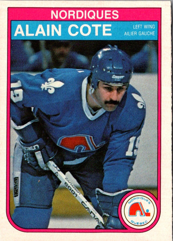 1982 O-Pee-Chee Alain Cote #281