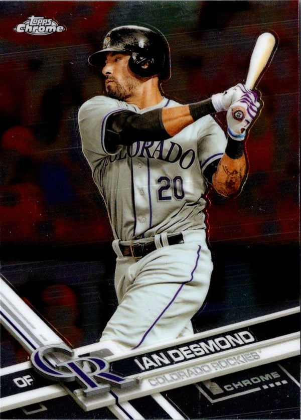 2017 Topps Chrome Ian Desmond #27