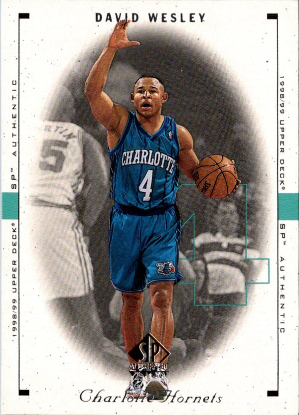 1998 SP Authentic David Wesley #18