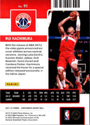 2021 Panini Contenders Game Ticket Red Rui Hachimura
