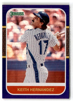 2021 Donruss Holo Blue Keith Hernandez #256