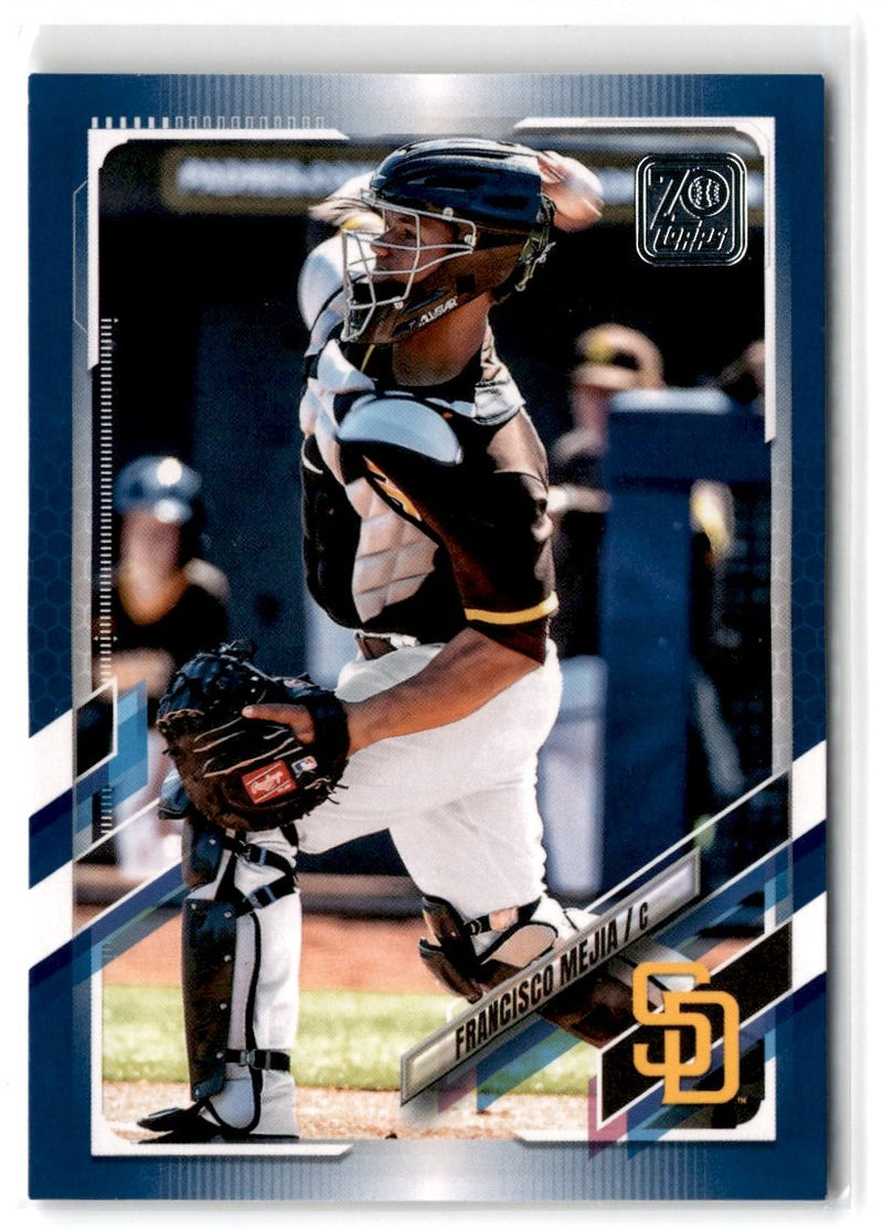 2021 Topps Blue Francisco Mejia