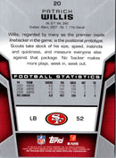 2010 Topps Unrivaled Patrick Willis