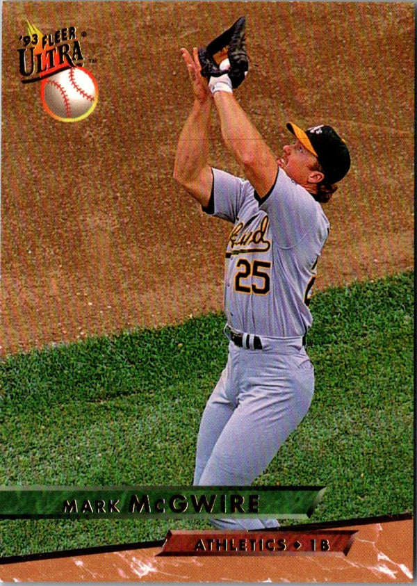 1993 Ultra Mark McGwire #609