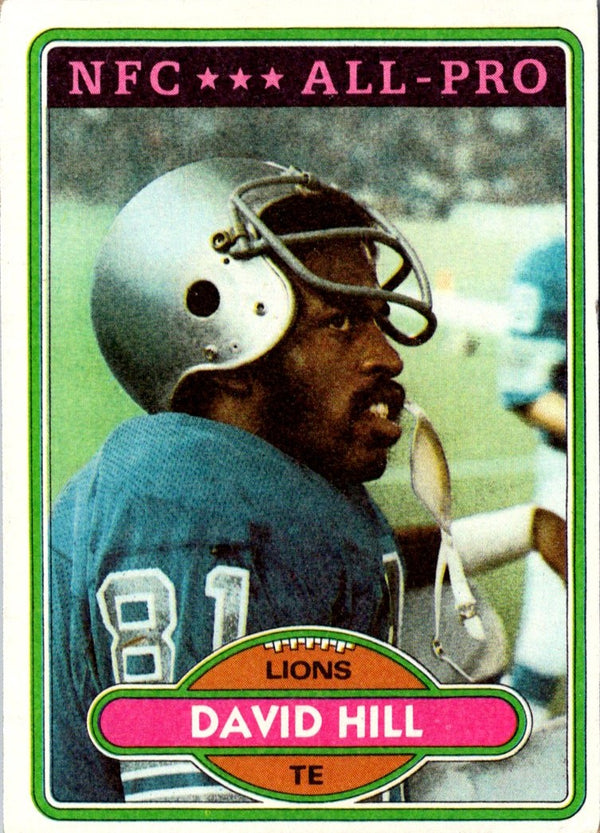 1980 Topps David Hill #295