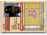 1992 Bowman Hensley Meulens #338