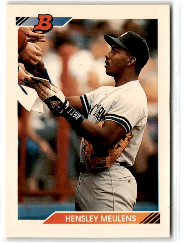 1992 Bowman Hensley Meulens #338