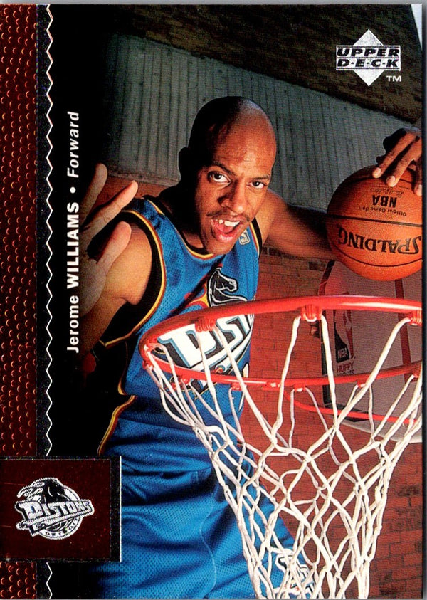 1996 Upper Deck Jerome Williams #217 Rookie